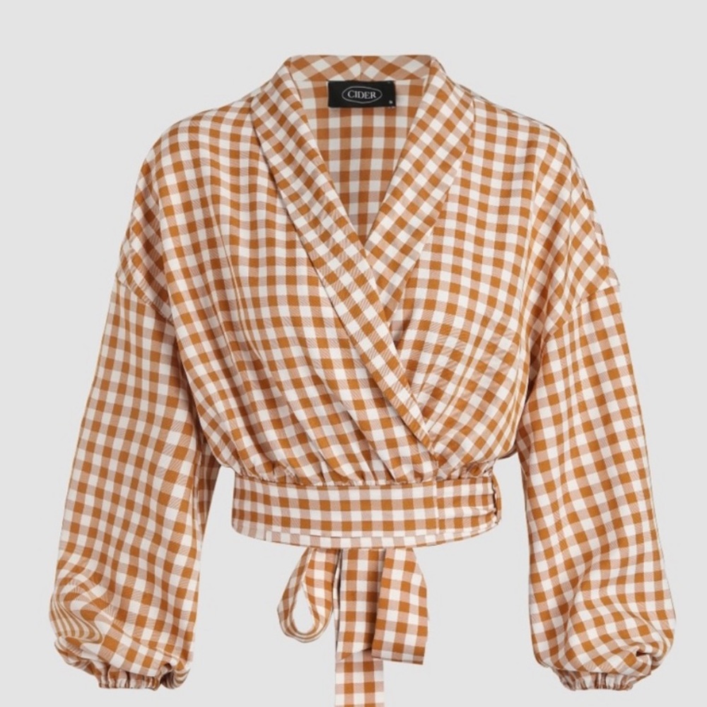 NWT CIDER Wrap Top
